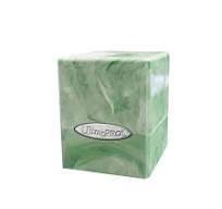 Ultra Pro: Deck Box Satin Cube: Lime Green/White UP16352